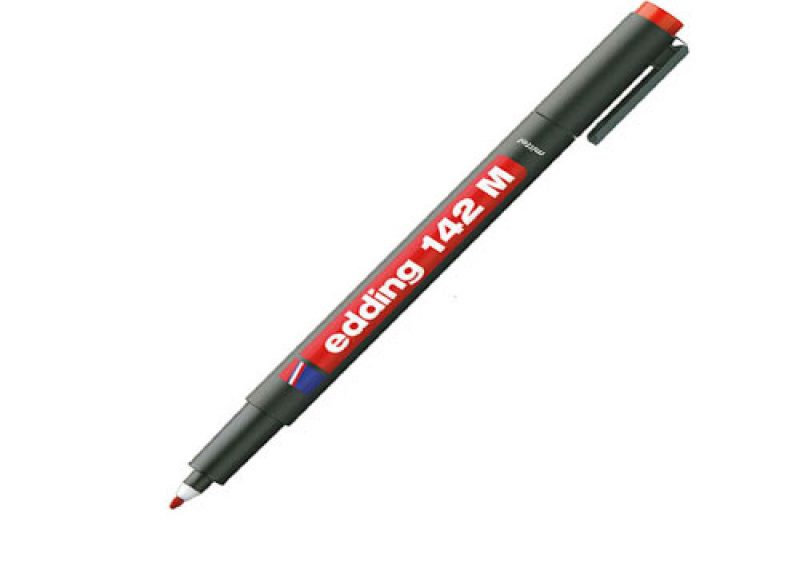 edding 142m asetat kalemi kırmızı