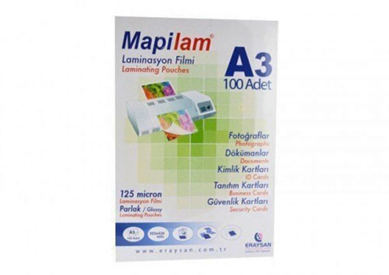 mapi a3 laminasyon filmi