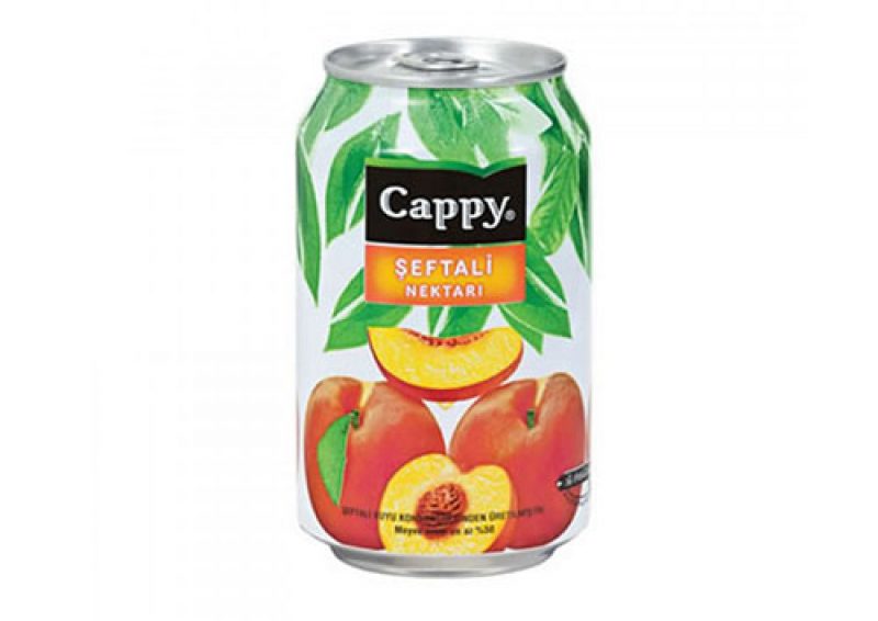 cappy şeftali 330 ml