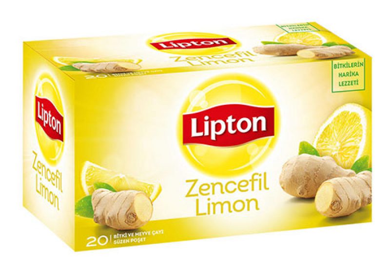 lipton zencefil limonlu bitki çayı 20 li