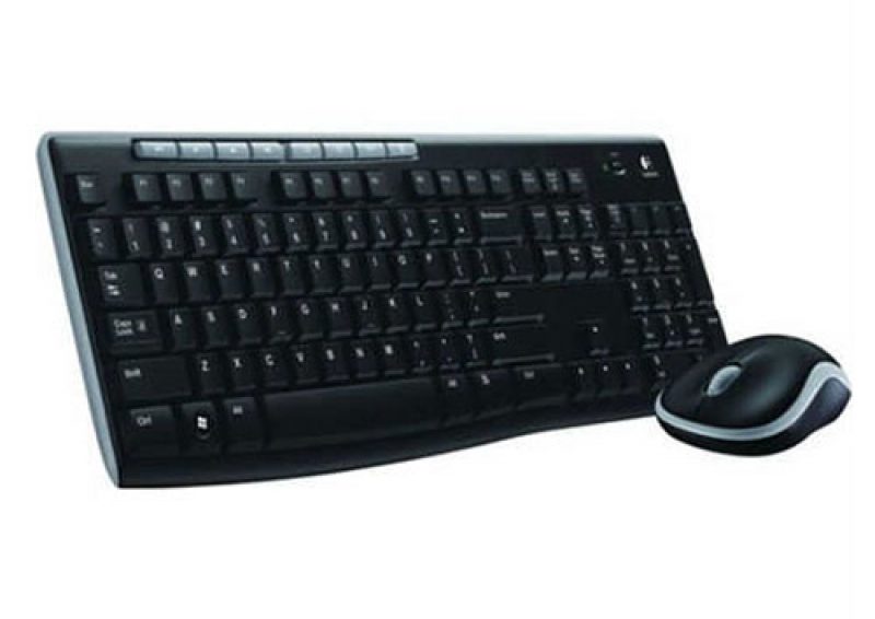 logitech mk270 kablosuz klavye mouse set